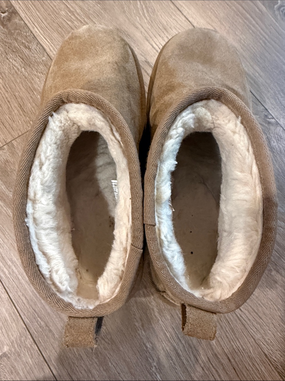 UGG ULTRA MINI PLATFORM BOOTS IN CHESTNUT EEEUC SIZE 10 - Picture 8 of 11